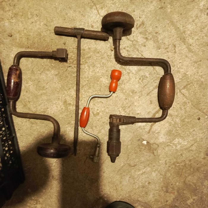 Świder wiertarki ręczne PRL i starsze