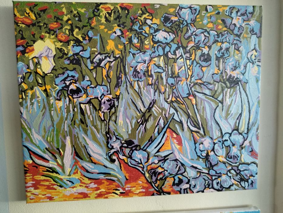 Tela pintado à mão