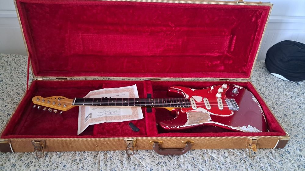 MJT Complete Relic Custom USA  stratocaster możliwa wymiana