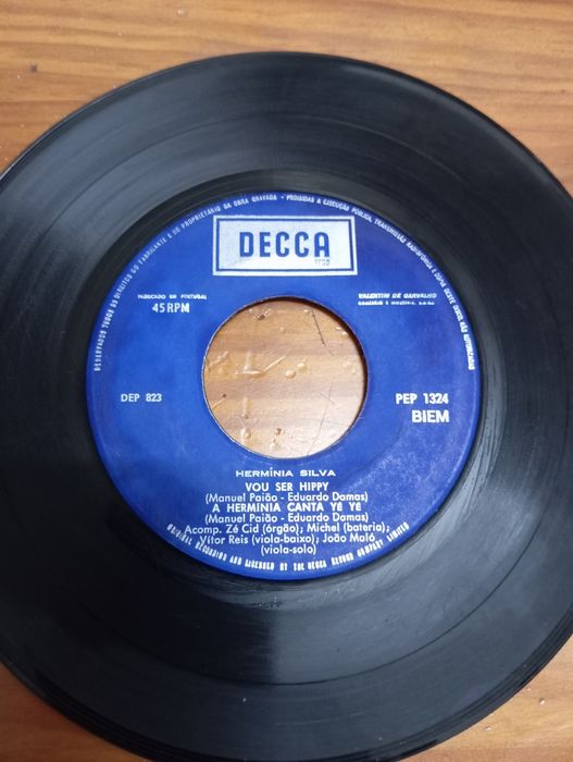 Discos de vinil usados
