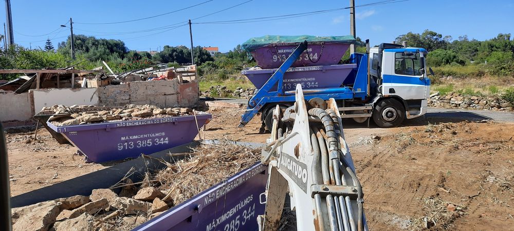 Aluguer de contentores para entulhos