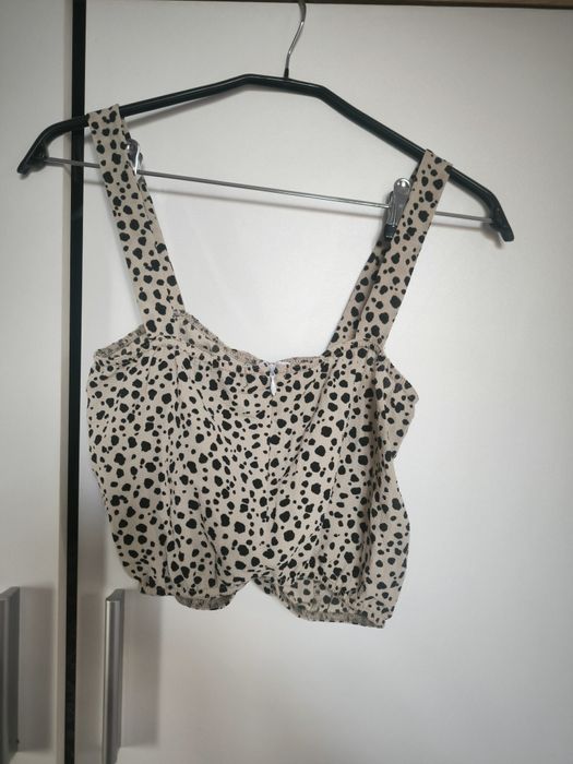 Top nowy prettylittlething xl we wzory