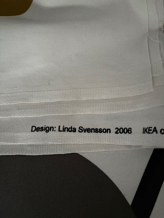 Ikea materiał na zasłony vintage Linda Svensson 2006 ponad 5 m