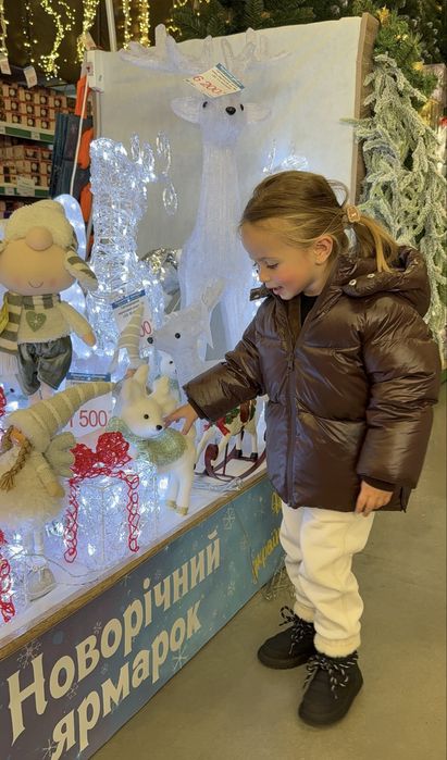 Zara пуховик коричневий куртка 3 года курточка зимняя