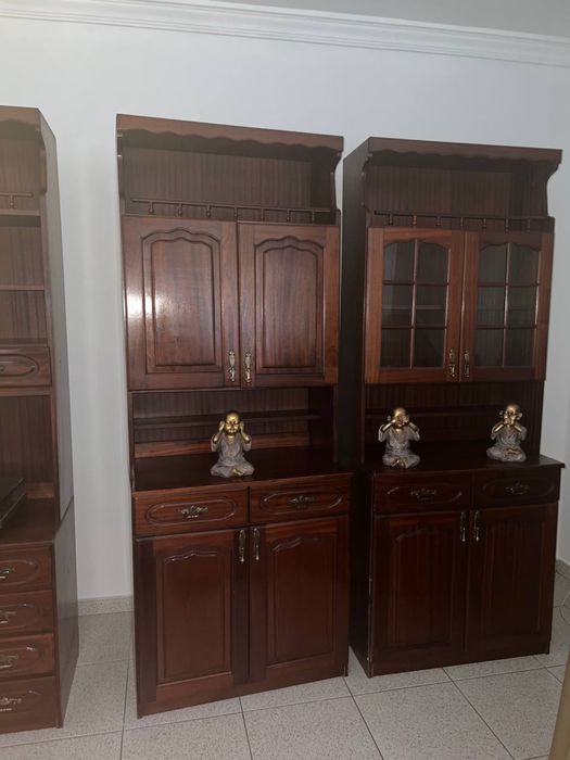 Movéis vintage - madeira mogno