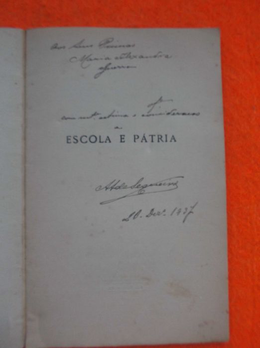 Escola e Pátria -  Arnaldo de Sequeira  1933