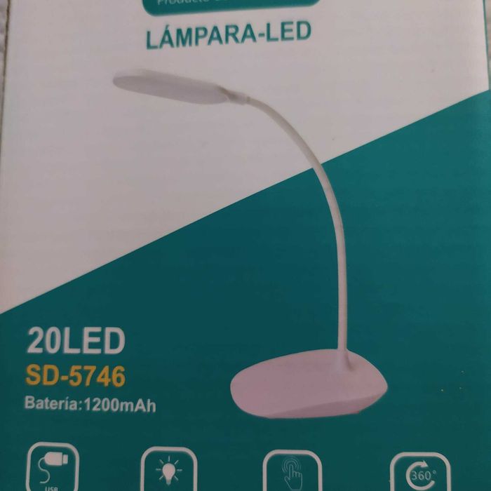 LED-лампа бездротова з USB до 15 годин світла