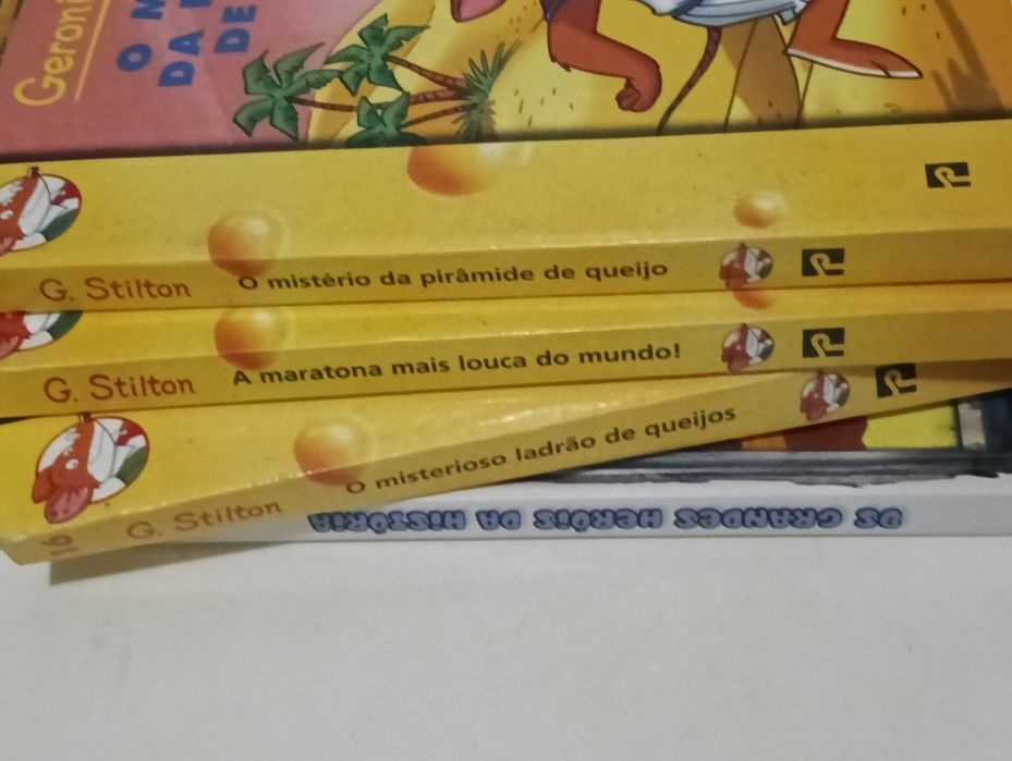 Livros Gerônimo Stilton