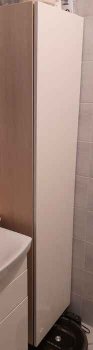 Front (drzwiczki) SZARY POŁYSK  słupka wiszącego Cersanit Smart 170