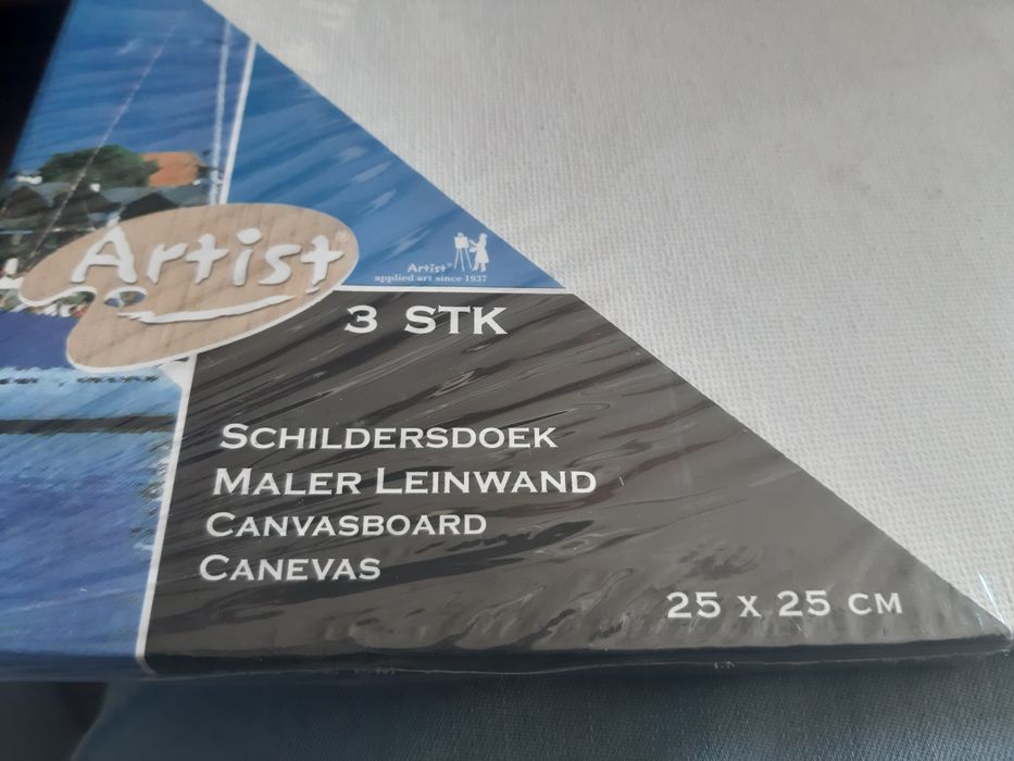 Płótno do malowania 3 sztuki zestaw obrazek