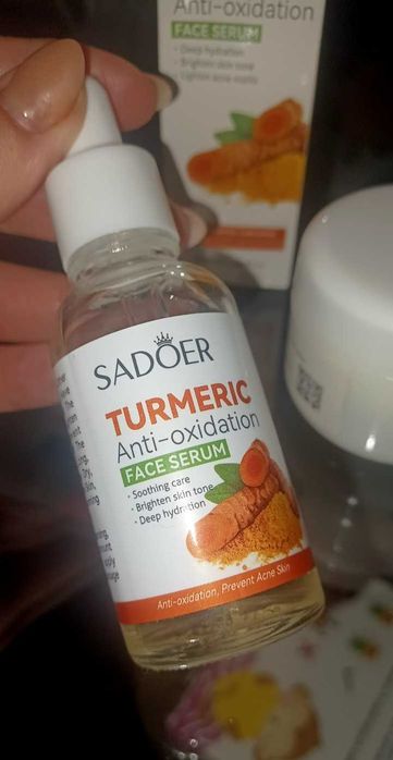 Sadoer Zestaw Serum i Krem Na Przebarwienia