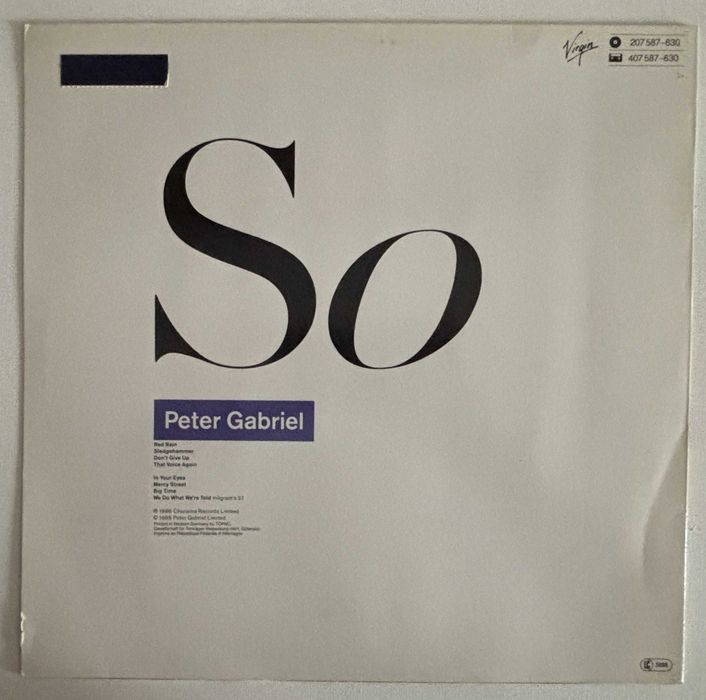 Peter Gabriel – So