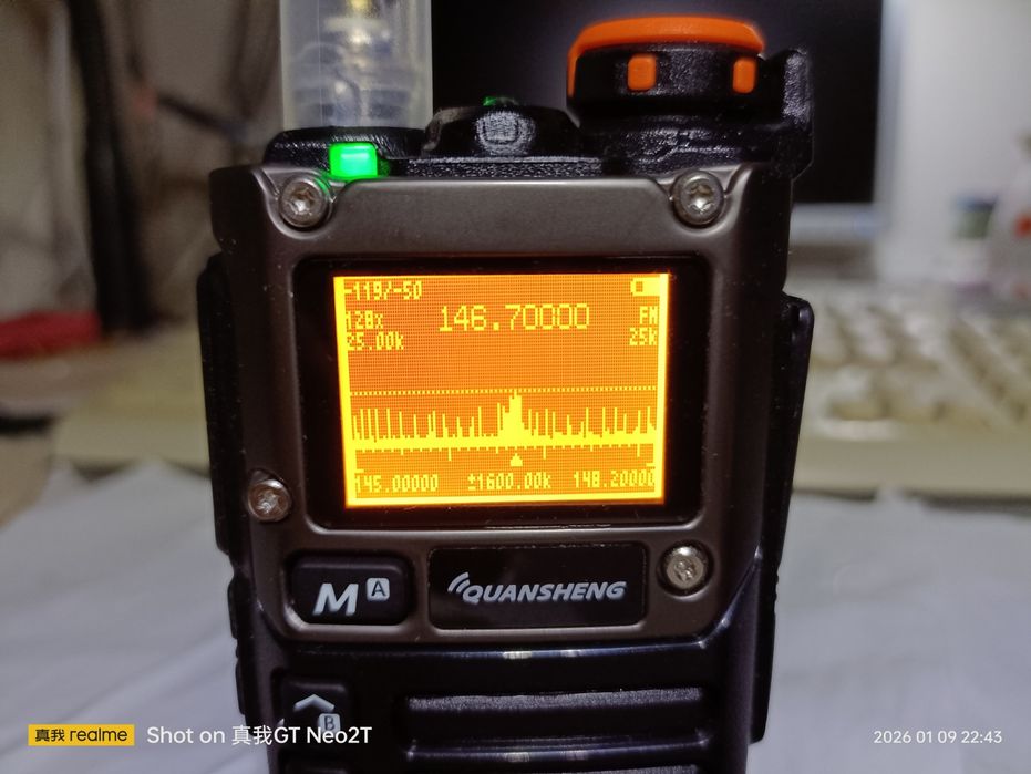 Quansheng UV-K6-(58) +Карина+ Армеля - Спектр 18-1300МГц Анализат
