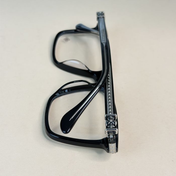 Okulary oprawki zerówki unisex nerdy czarne acetat tytan ETE
