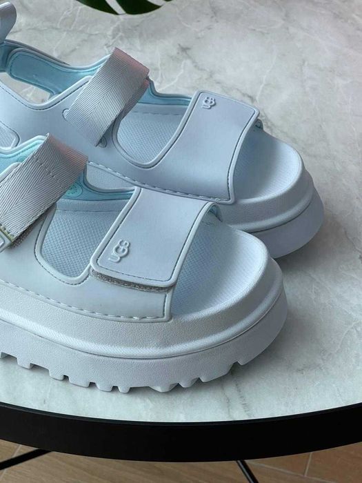 Босоножки/Босоніжки Ugg Goldenglow Blue/White Оригінал /Угги Сандали/Угг/Уггі Сандалі/Угі/Уги