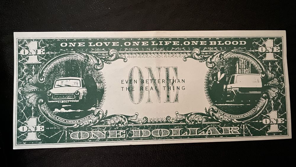 U2 ZOO TV outside Broadcast - Silver Dollar
