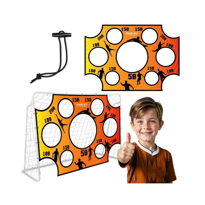 Mata celnościowa do bramki piłkarskiej Neo-Sport 215x150 Wodoodporna