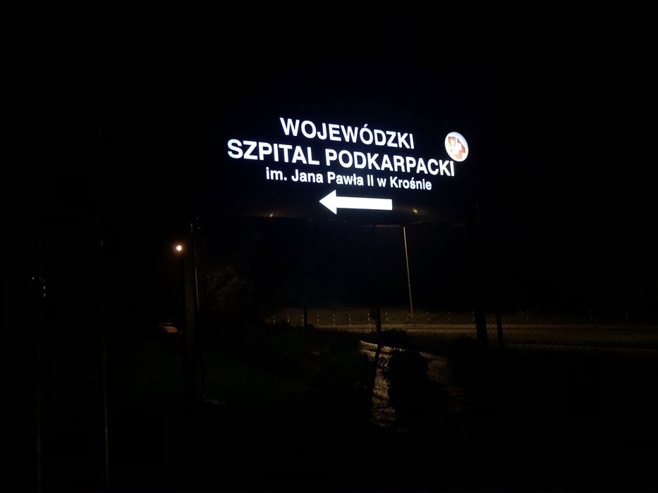Kaseton szyld świetlny reklama LED DIBOND 200x50cm PRODUCENT 48H