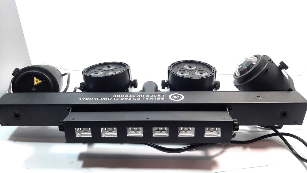 Belka LIGHT4ME LED PAR Flower BALL LASER UV strobe gwarancja