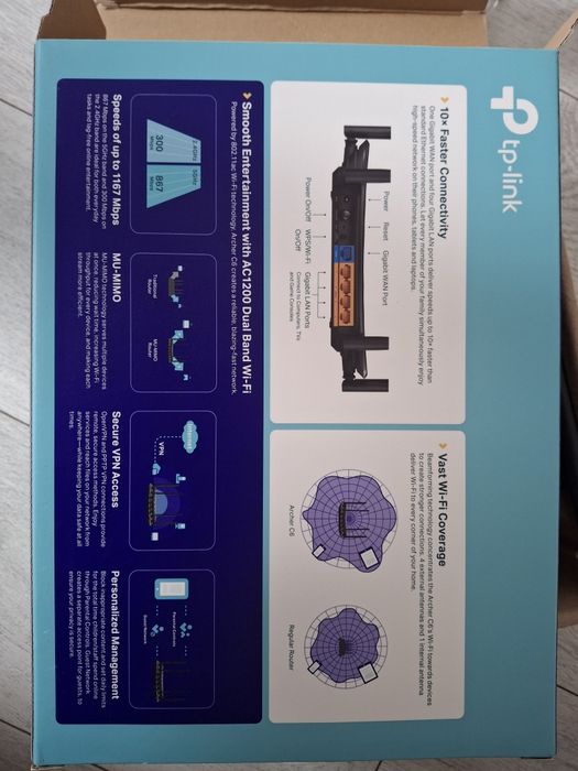 Router Tp-link ac1200 archer c6