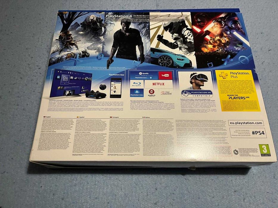 Playstation PS4 SLIM 500Gb (com 1 comando)