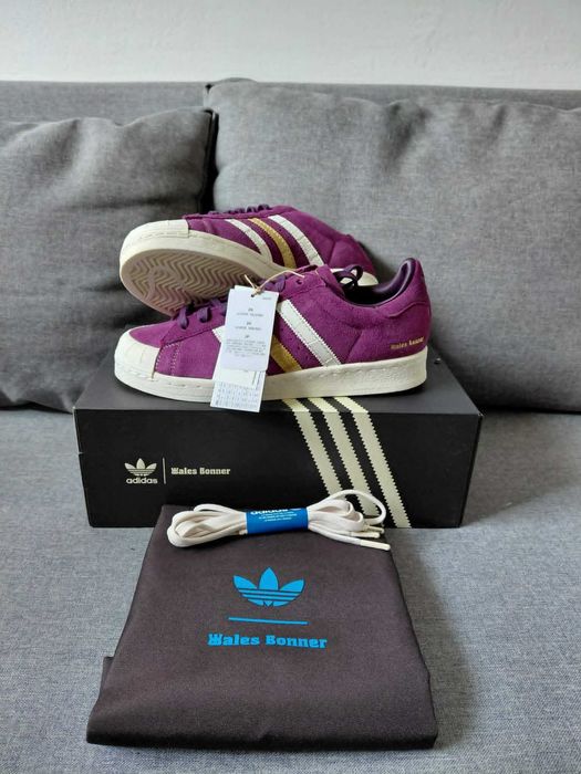 adidas Jabbar Low Wales Bonner Maroon Oat