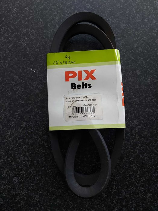 Correias Originais JA&MA SPB-1500 - para Triturador de Martelos Reboal