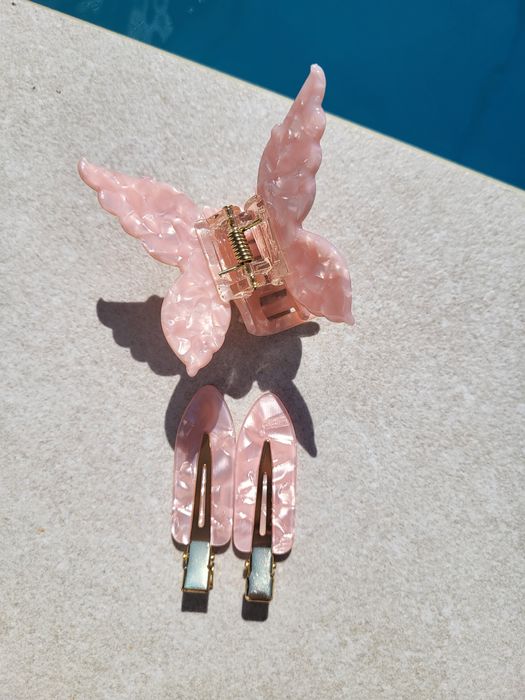 Заколка зажим що не заламує волосся, прищіпка для волосся, затискач