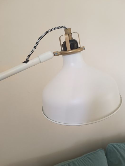 RANARP Ikea lampa podłogowa 
Lampa podłogowa, do czytania, kremowy
Lam