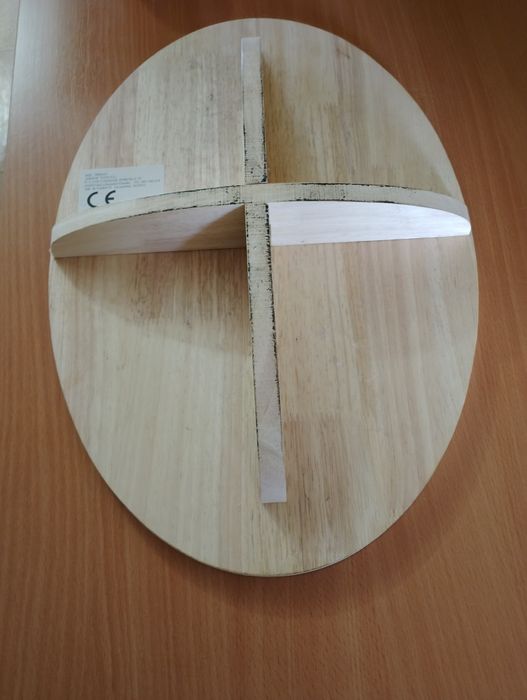 Prancha de equilíbrio para crianças de madeira