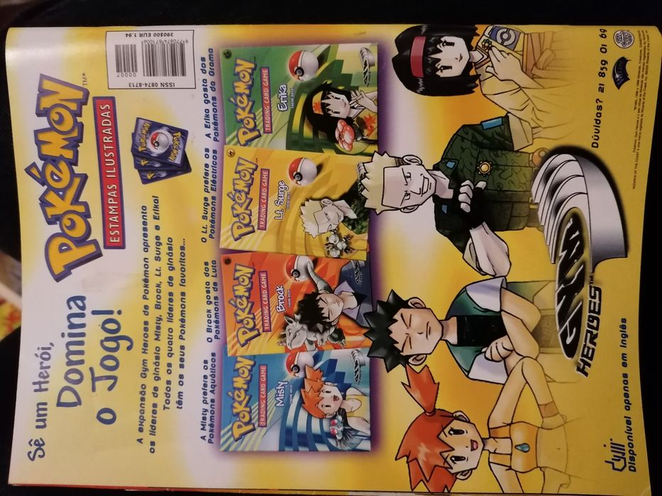 Revista Oráculo Pokemon 1, 3, 4 e 7