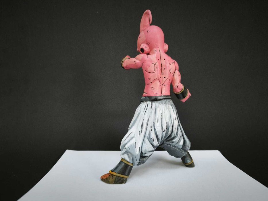 Dragon Ball - Majin Buu – Repaint artesanal – Peça única (Versão A)
