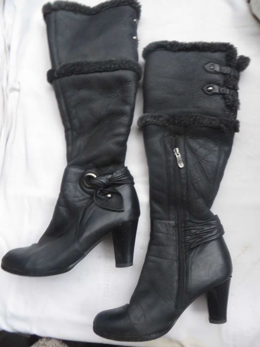 Сапоги зимние высокие на меху Размер 38
