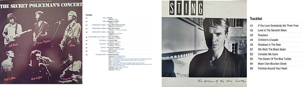 Discos Vinil–Santana,Police,Chris de Burgh,Kim Karnes,Kim.Wilde