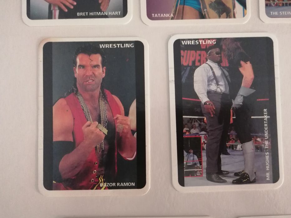 Conjunto de 12 calendários do Wrestling do ano de 1994