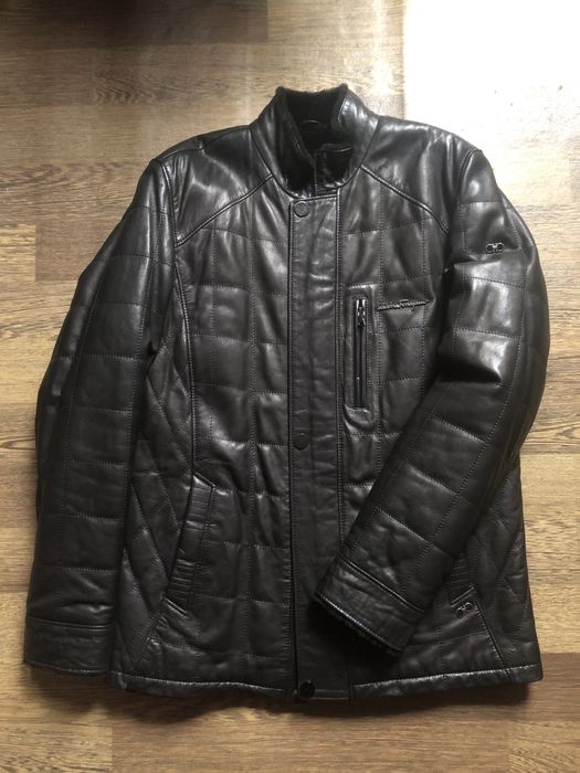 Дублянка чоловіча Salvadore Ferragamo із натуральної шкіри 54р. Нова!