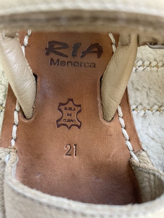 Sandalias menina Rio (menorquinas) N.21