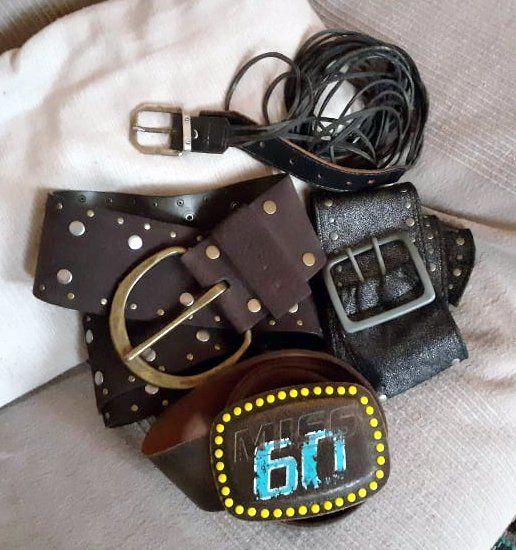 Miss 60 - Cinto Senhora. Vintage. Fivela original!