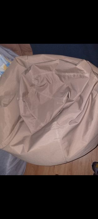 Puff em tecido confortável