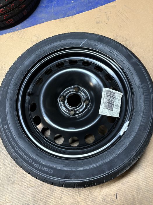4x100 OPEL 6Jx16 ET40 56,6 koło dojazdowe ASTRA CORSA ADAM MERIVA