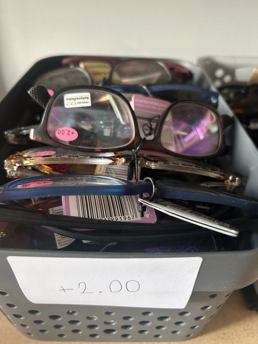 3 zł sztuka  Okulary korekcyjne +2.00 Duża ilość