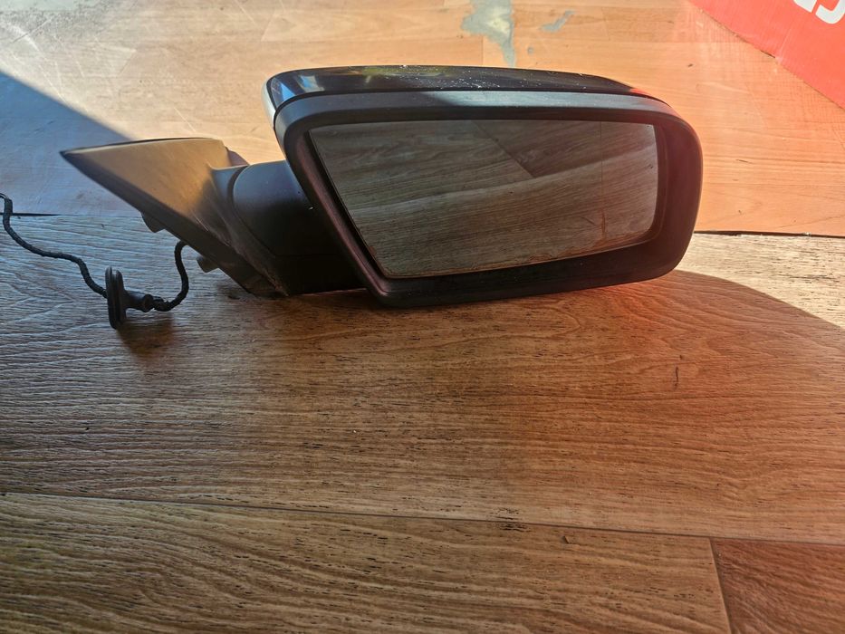 Lusterko Prawe Kompletne BMW E60 Monacoblau Granatowe 3 PIN