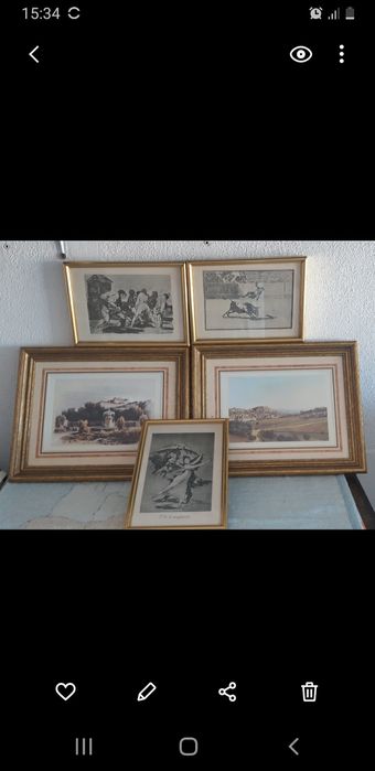 12 Quadros em bom estado