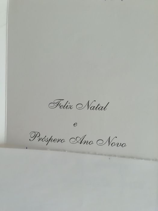 Postal de Natal, de 2002, para coleção