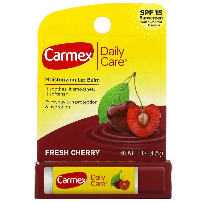 Бальзам для губ зволожуючий ягідний лікувальний кармекс Carmex