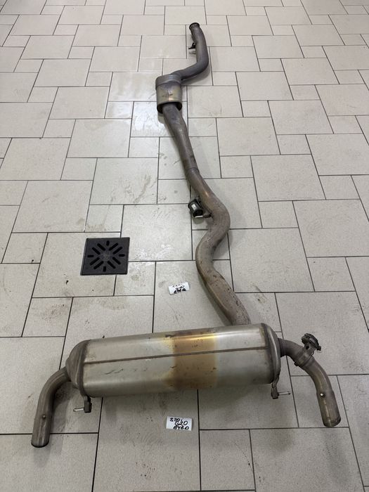 BMW 330 g20 b46d вихлопна труба вихлоп бмв г20 вихлопна система