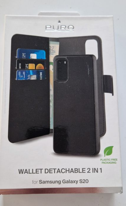 Etui magnetyczne PURO portfel na telefon Samsung Galaxy S20