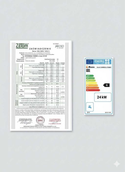 Kocioł Piec CO Z Podajnikiem 24 kw pellet Ekogroszek