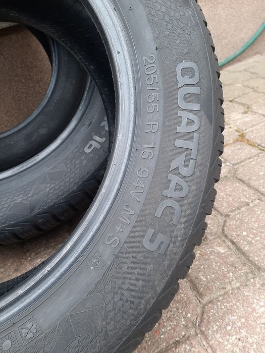 4x Opony całoroczne 205/55R16 Vredestein  Quatrac 5 / 7mm