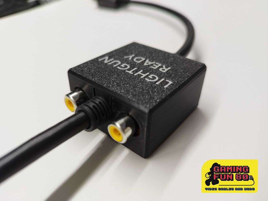 Sony Playstation 2 - Cabo Scart RGB Csync Guncon